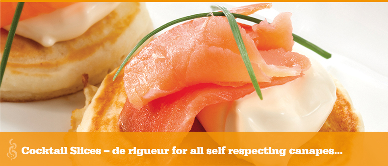 Prime smoked salmon, delicious for all canapes